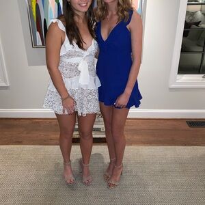 superdown Blue Mini Dress